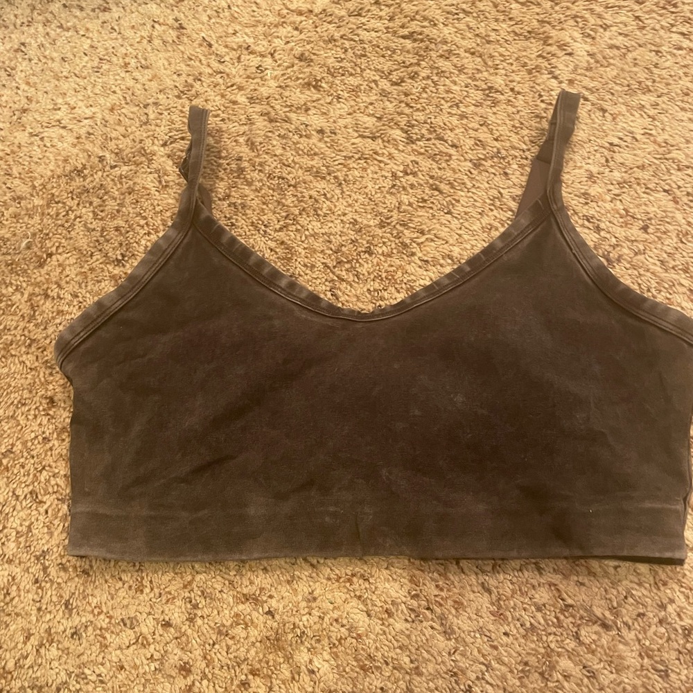 Faded black Aerie bralette